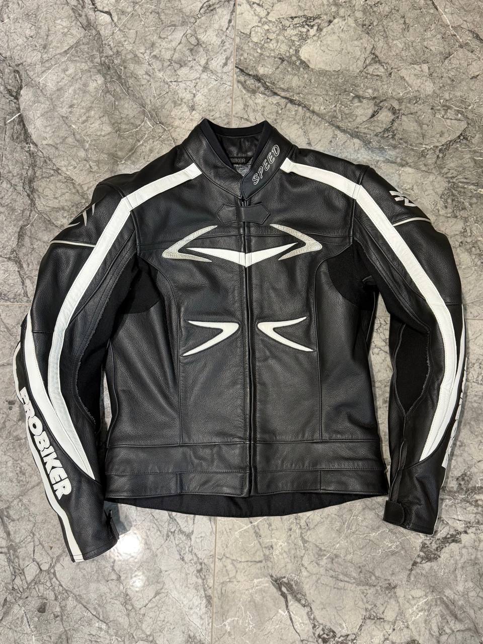 Мотокуртка шкіряна PROBIKER Motorcycle Collection, розмір 38